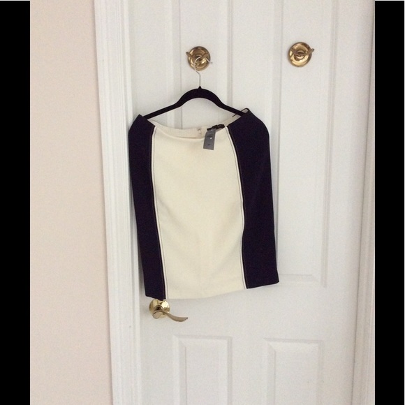 Ann Taylor color block pencil skirt - Picture 5 of 6