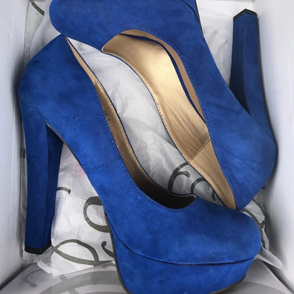 Cobalt blue High Heels