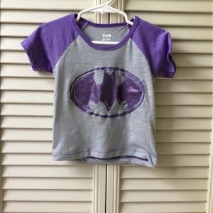 18m Girl's Batman shirt
