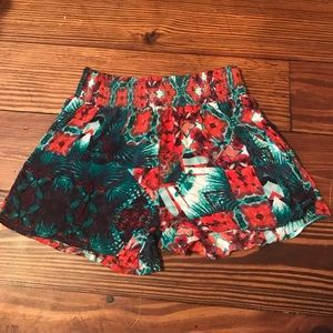 Mossimo Floral Print Flowy Shorts