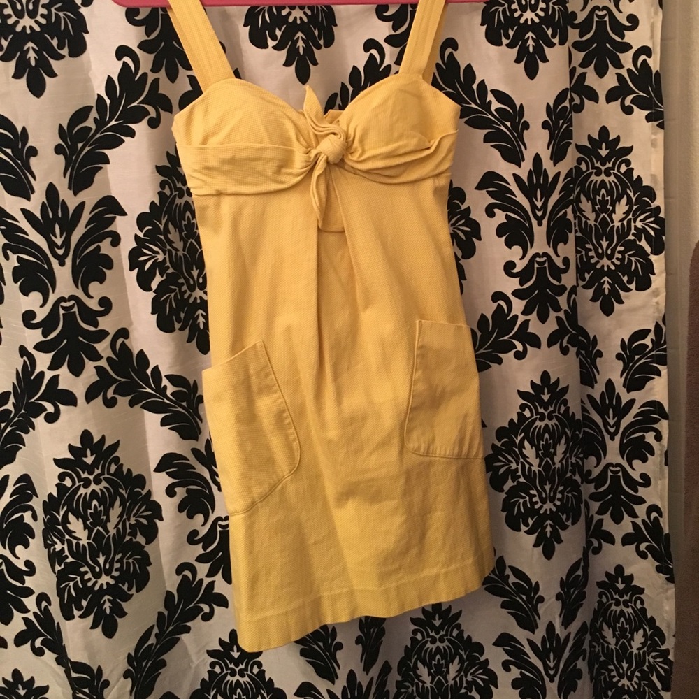 Yellow cache sundress