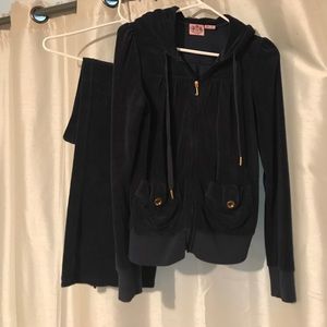 Juicy couture terry track suit