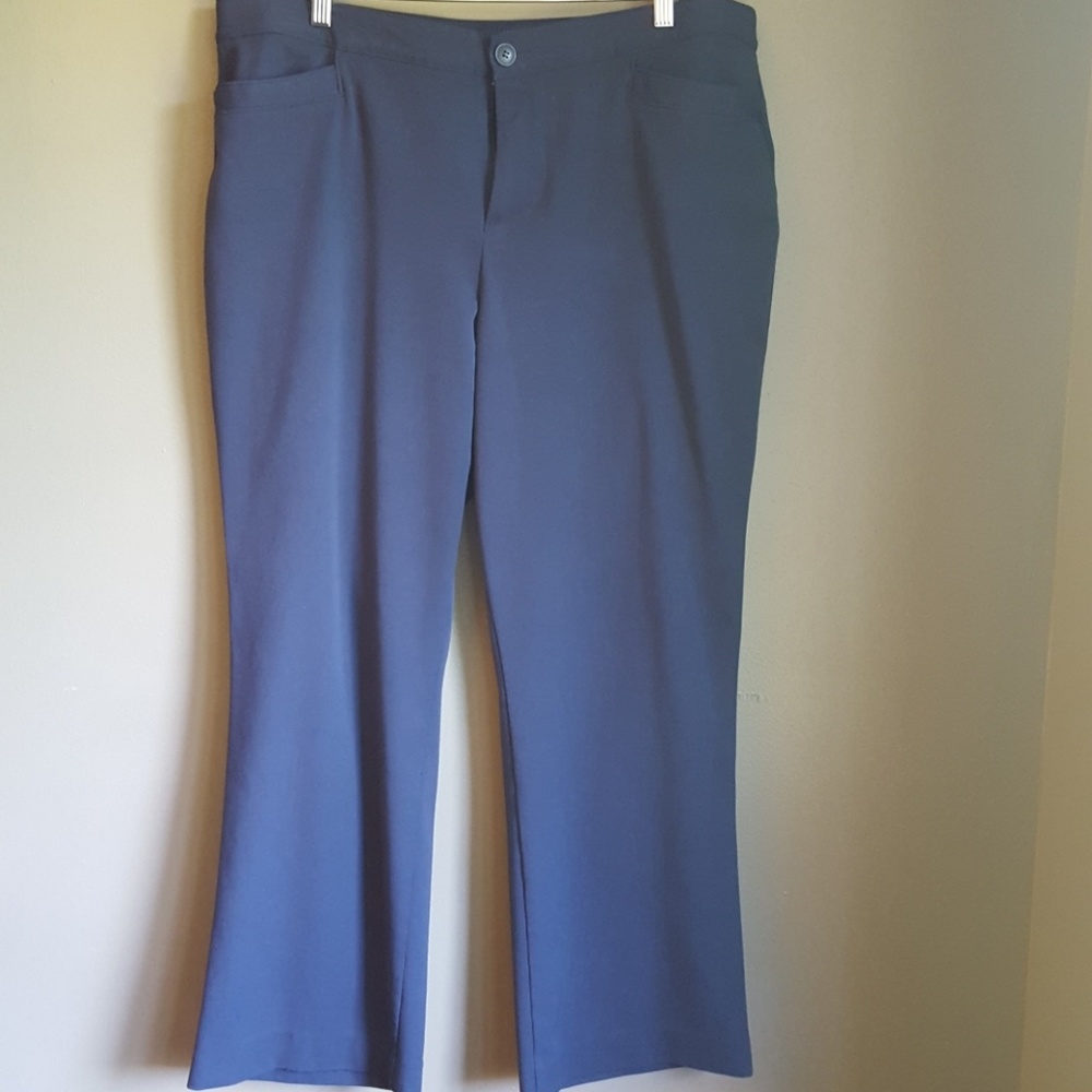 CJ Banks Size 20W Women's Navy Pants