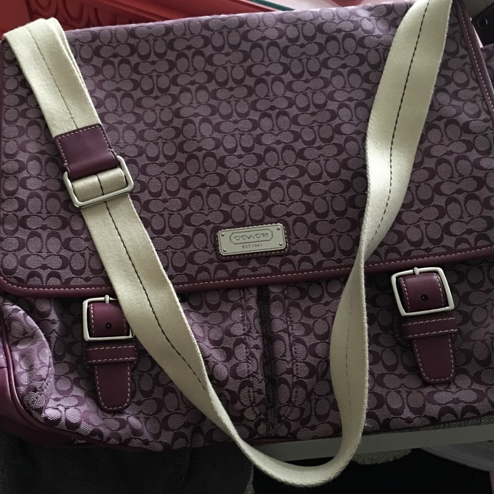 Coach messenger bag