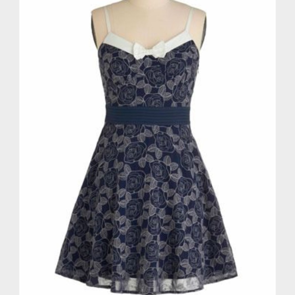 ModCloth Dainty Doodler Dress