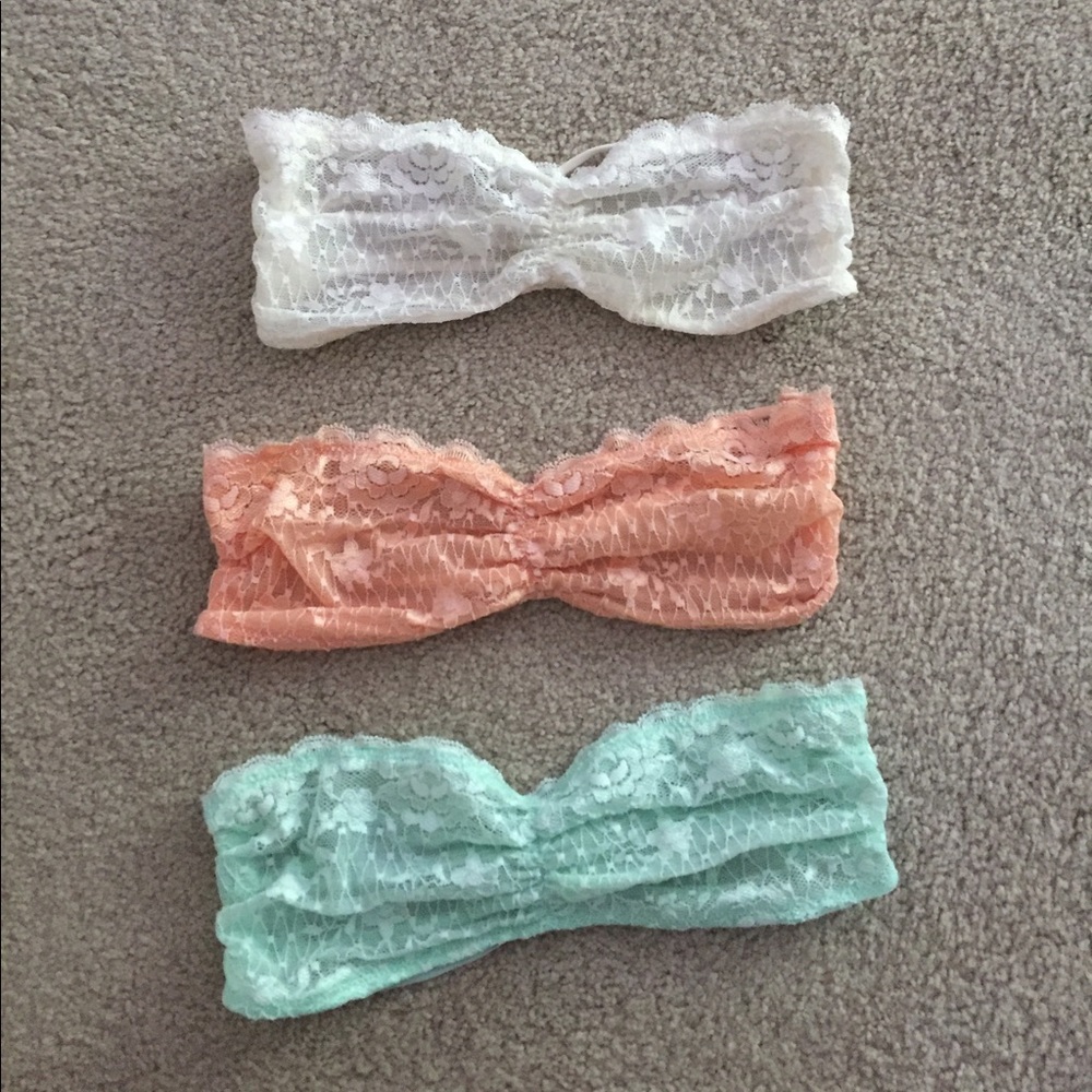 Free People Bandeau- 3 Pack