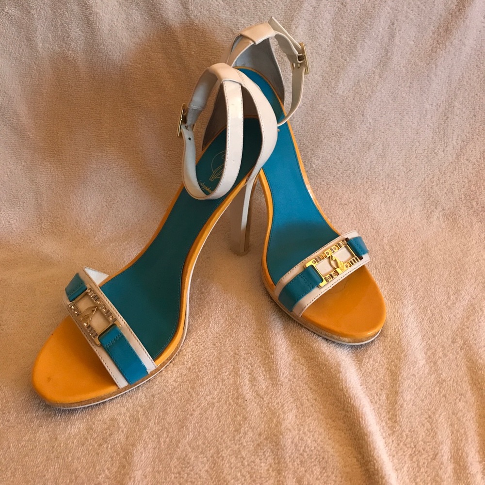 BabyPhat ankle strap heels