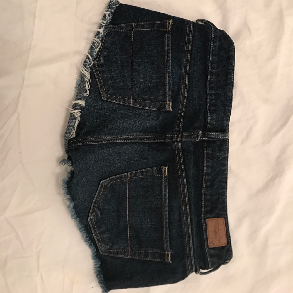 Dark Wash Denim Cutoffs from American Eagle - Picture 3 of 3