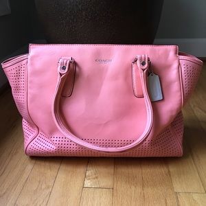 Coral Coach Purse