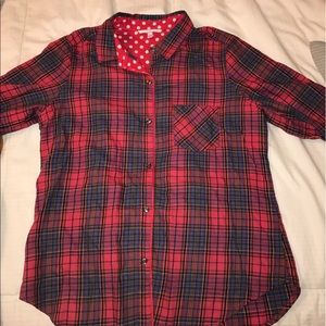 Plaid pajama set-Victoria's secret