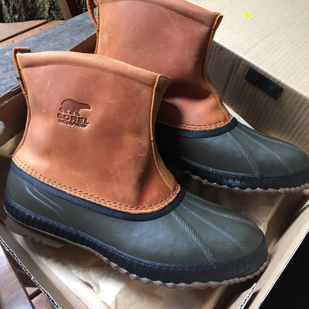 Mens Sorel Cheyanne Premium Waterproof Ankle Boots