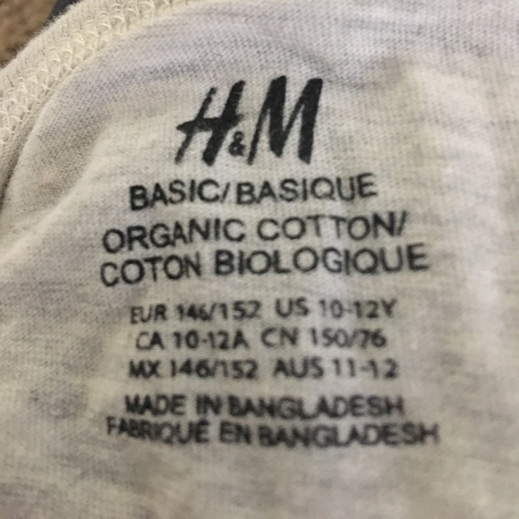 H&M Boys cotton Long Sleeve T-Shirt - Picture 4 of 4