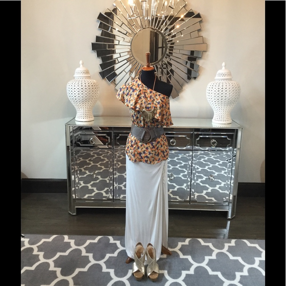 Maple One Shoulder Blouse