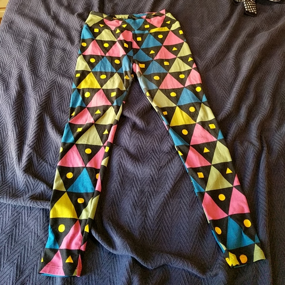 LuLaRoe One Size Leggings Court Jester Design