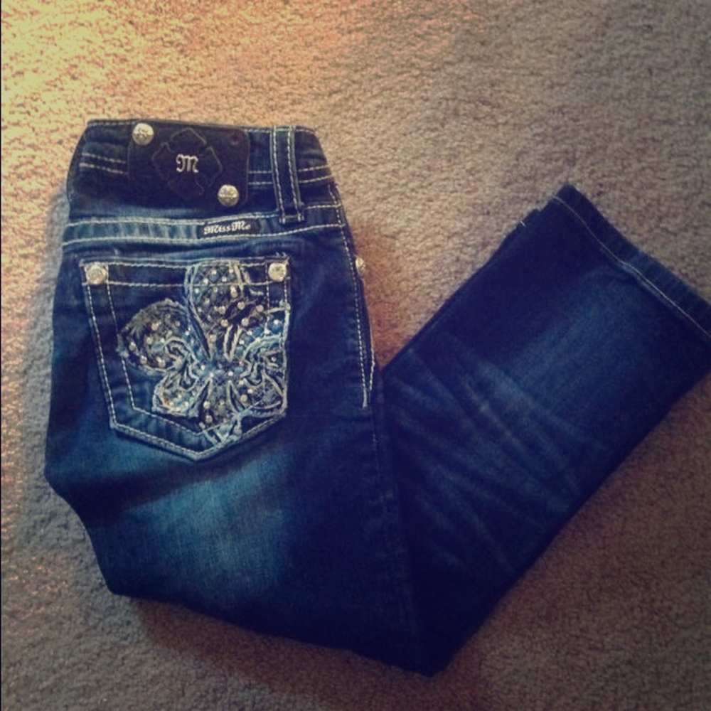 Girls Miss Me capris