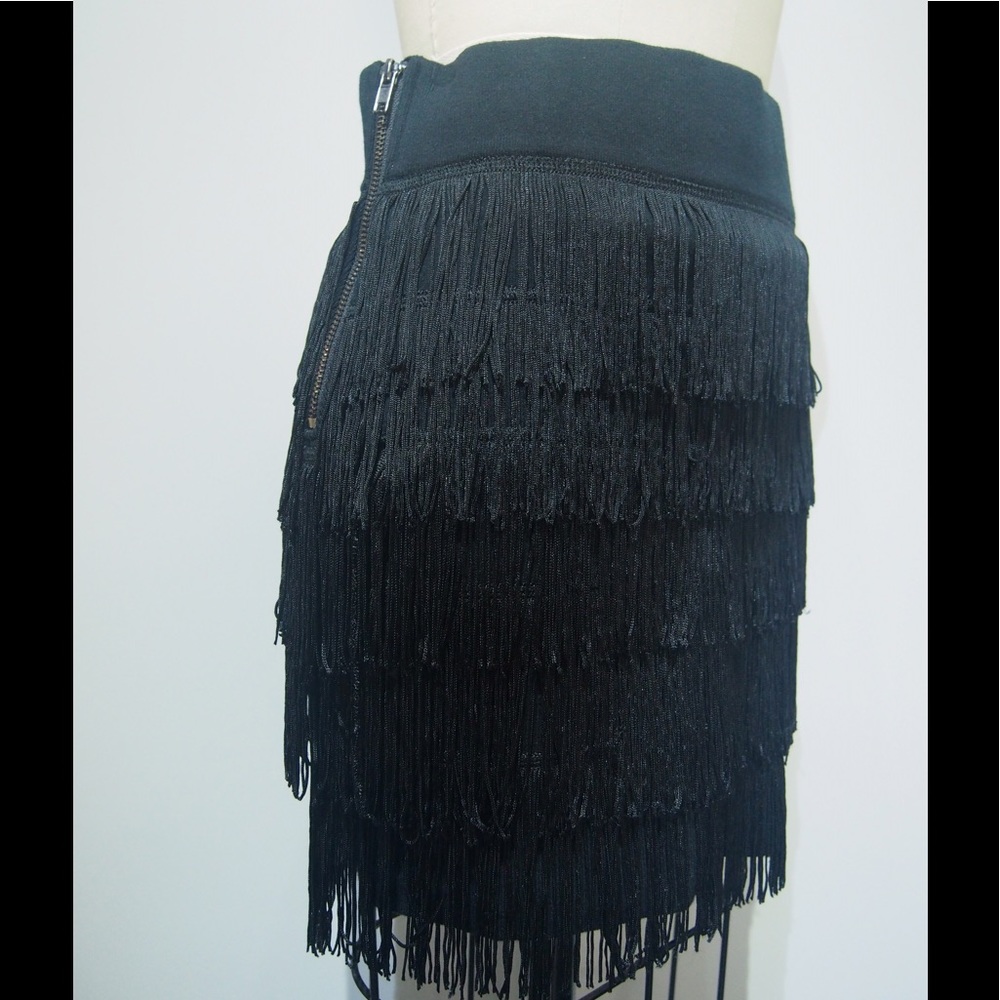 BCBG Fringe Skirt