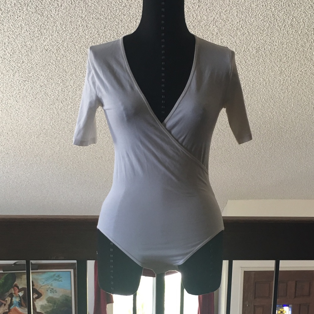 Creme Topshop bodysuit