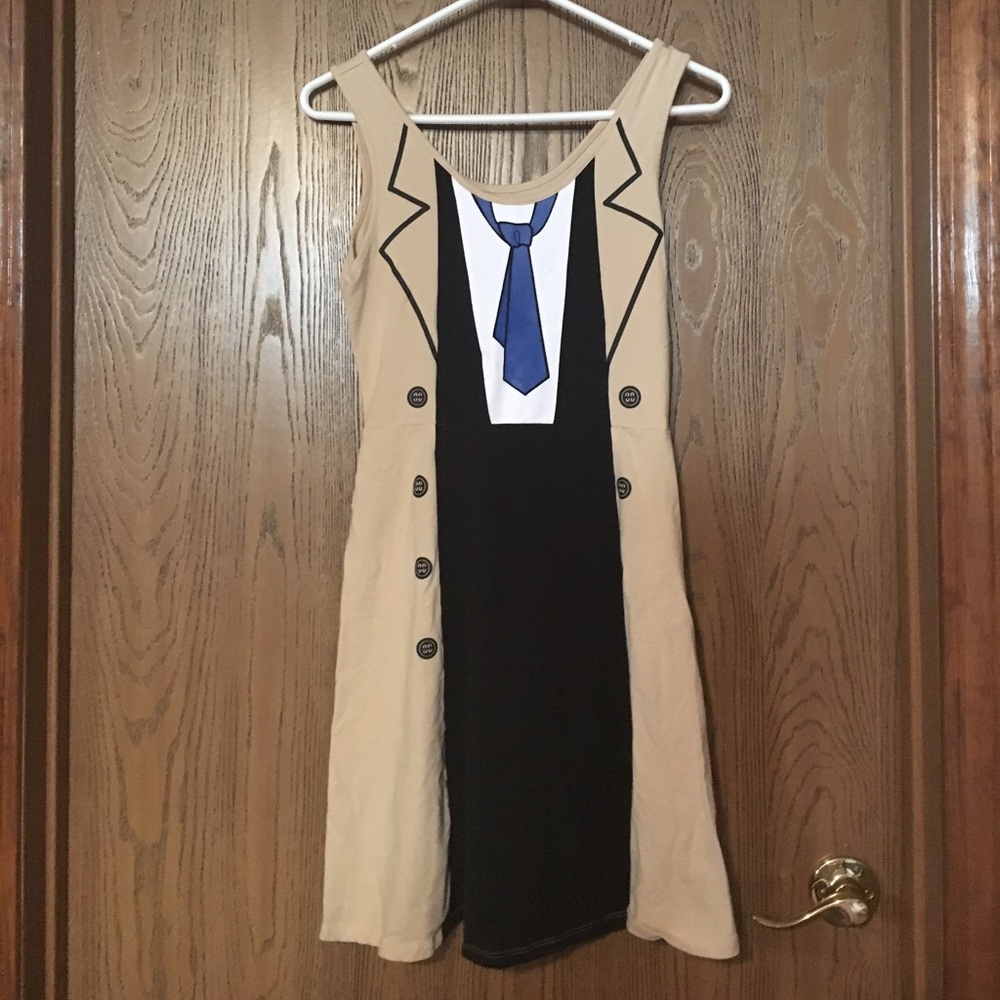 Castiel (SuperNatural) themed dress