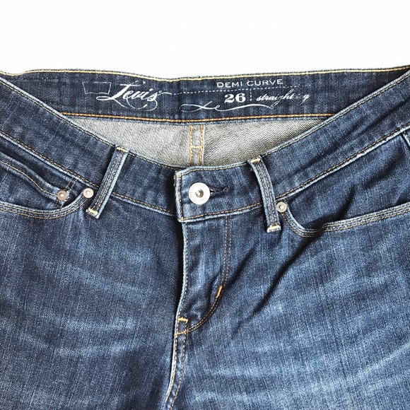 LEVI'S | Demi Curve Straight Leg Jean - Picture 2 of 5