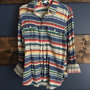 Rainbow Button-Down