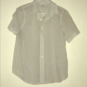 NWT Madewell polka dotted button up size M