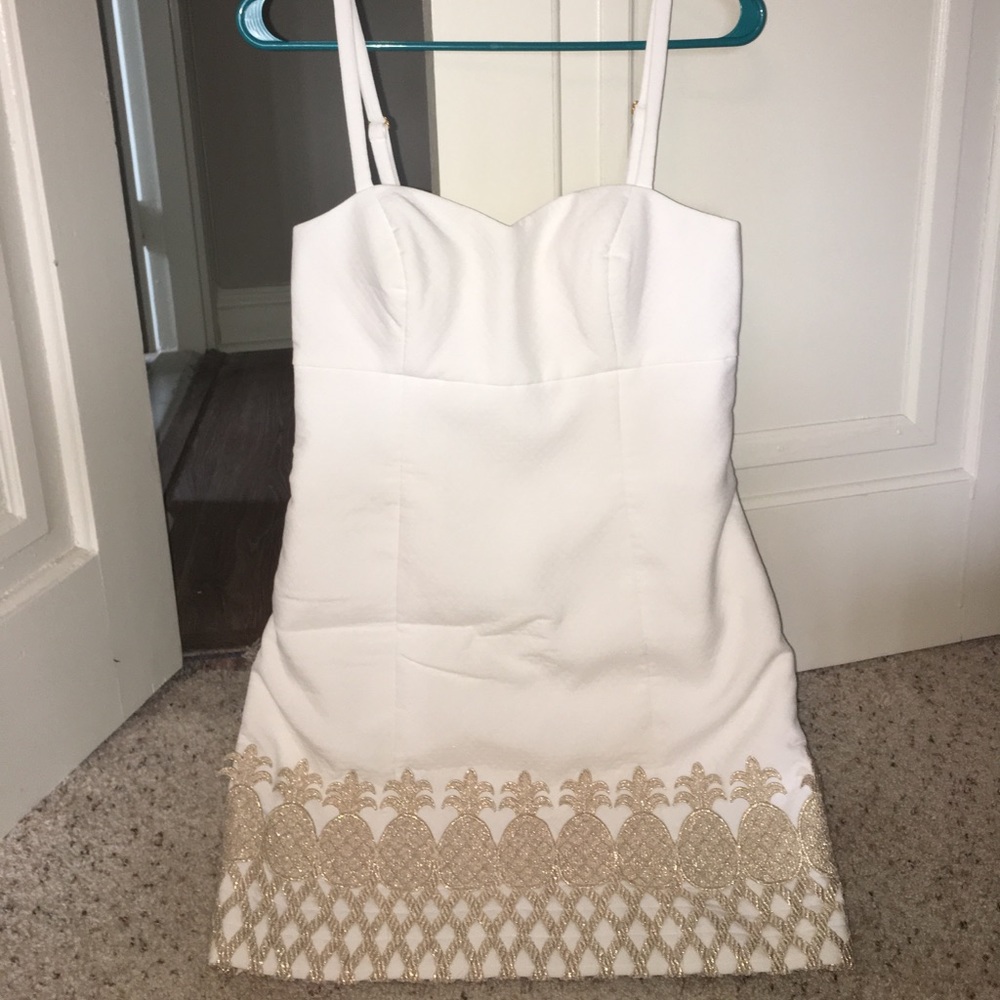 Lilly Pulitzer Classic White Shift Dress