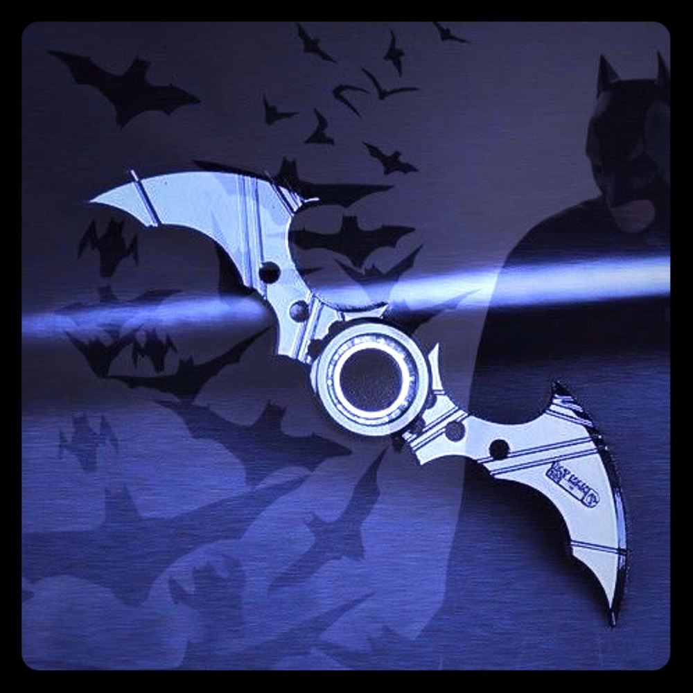 Fidget Spinner Batman Batarang