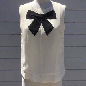 Forever 21 Trompe L'oeil Bow Top