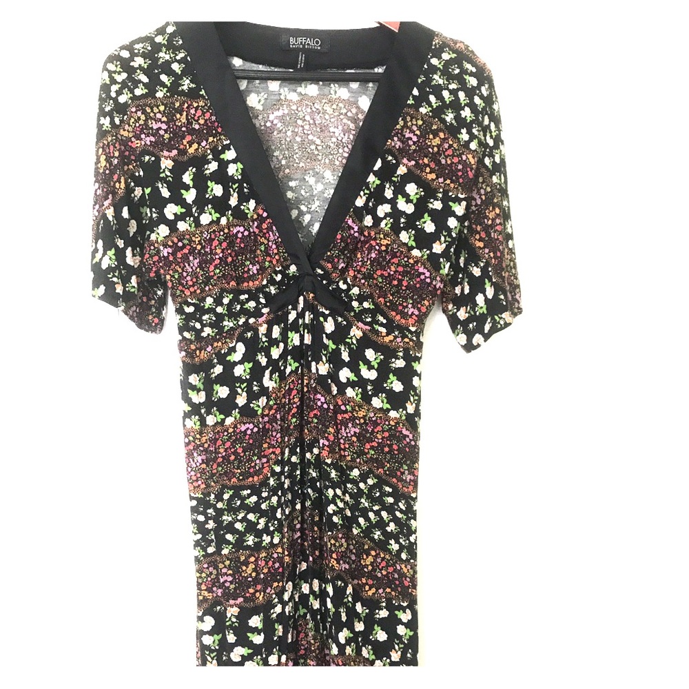 Light floral summer day dress