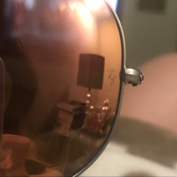 Ray ban mirror aviator sunglasses