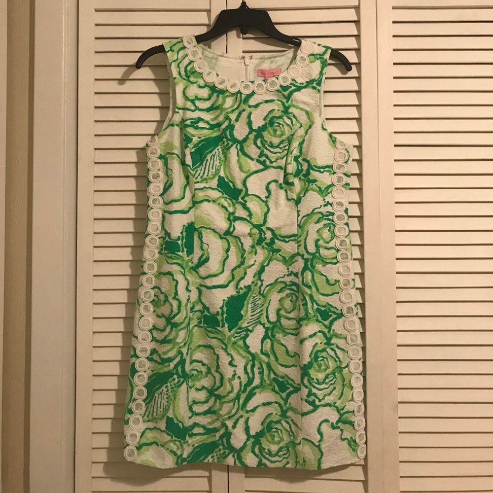 Lilly Pulitzer Green Floral Print