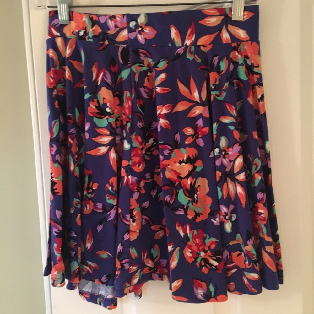Urban Outfitters Floral Skater Skirt