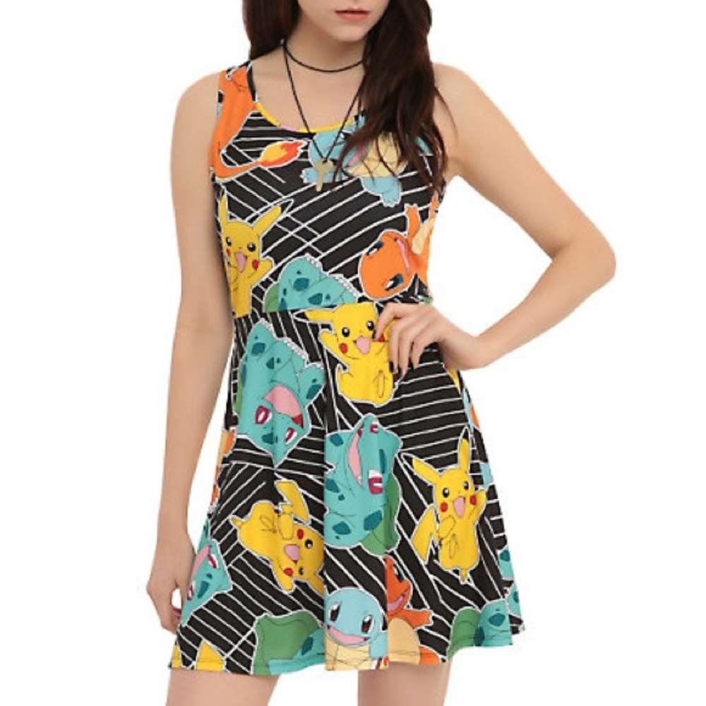 🎄MAKE AN OFFER🎄 Pokémon Fit and Flare dress