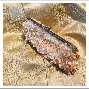 🌹Pink Iridescent Evening Bag🌹