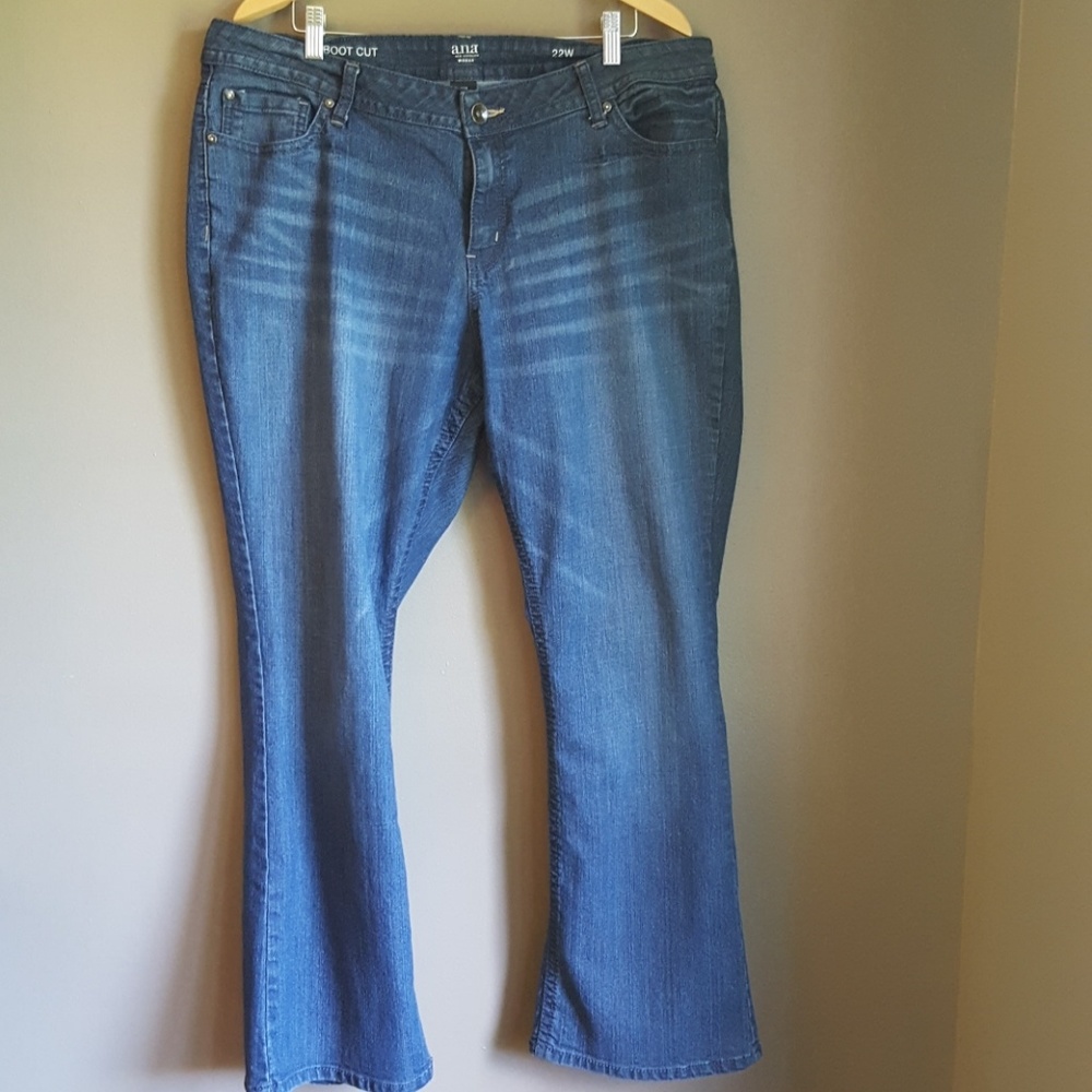⚡SALE⚡A.N.A. Size 22W Women's Boot Cut Jeans