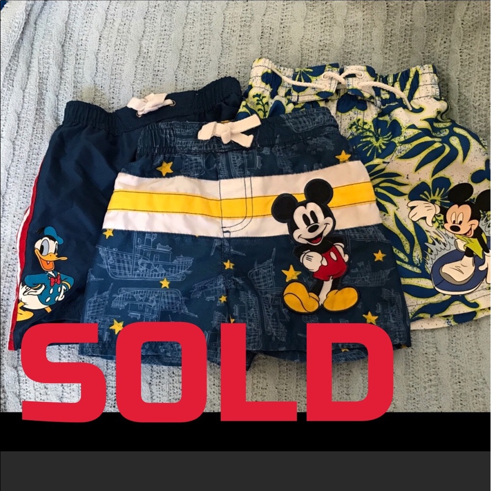 Disney swim shorts for boys