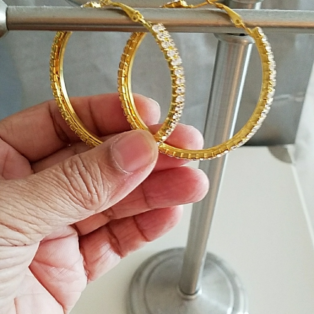 Hoop earrings