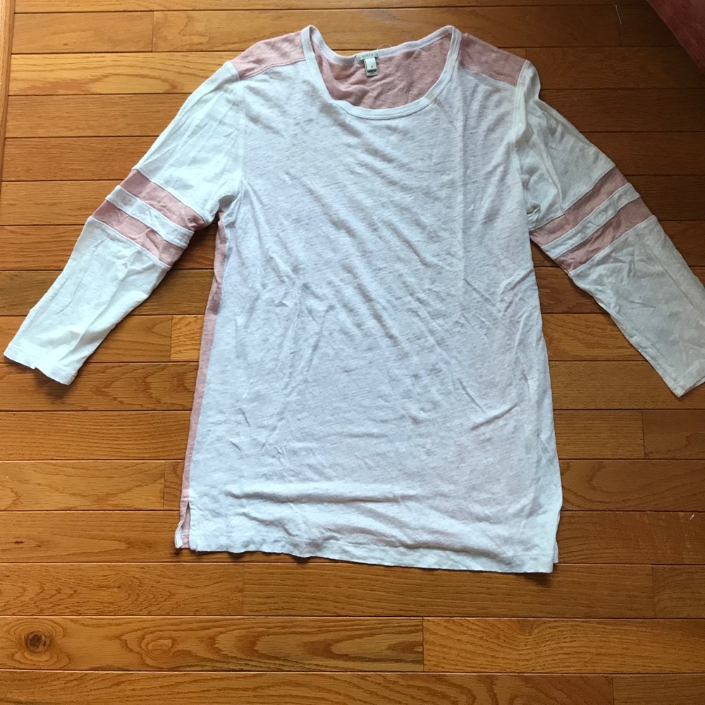 J. Crew linen top
