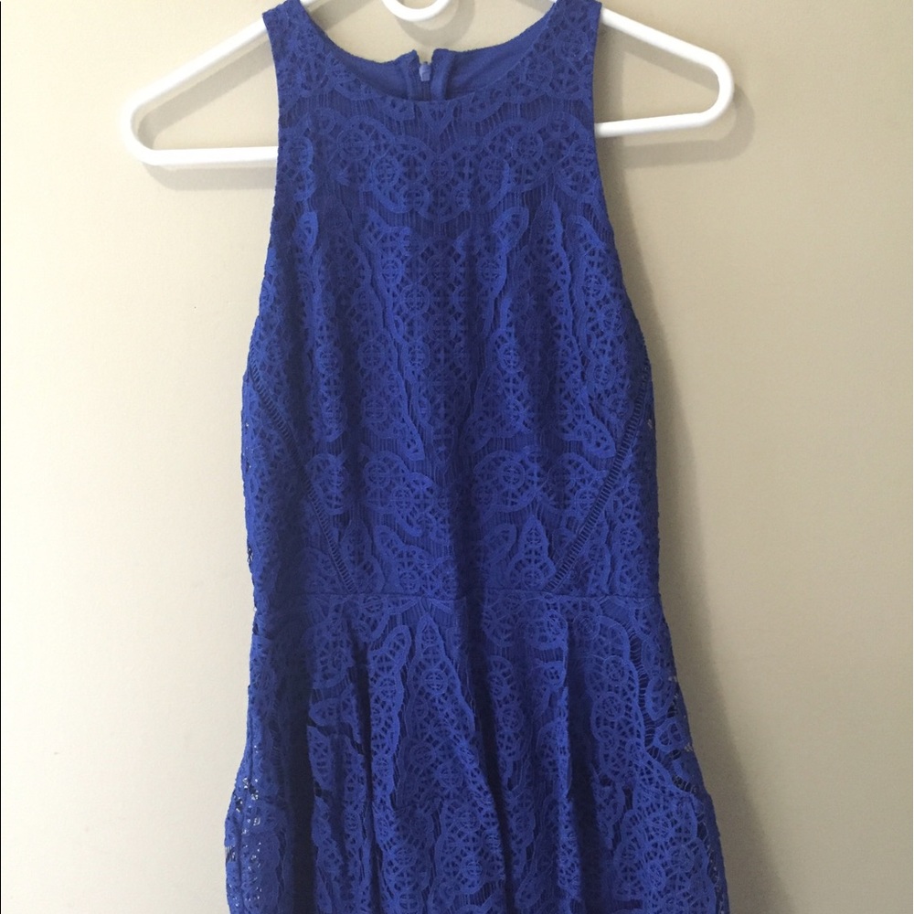 Blue Lace Dress