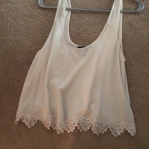 Lace Trim Tank