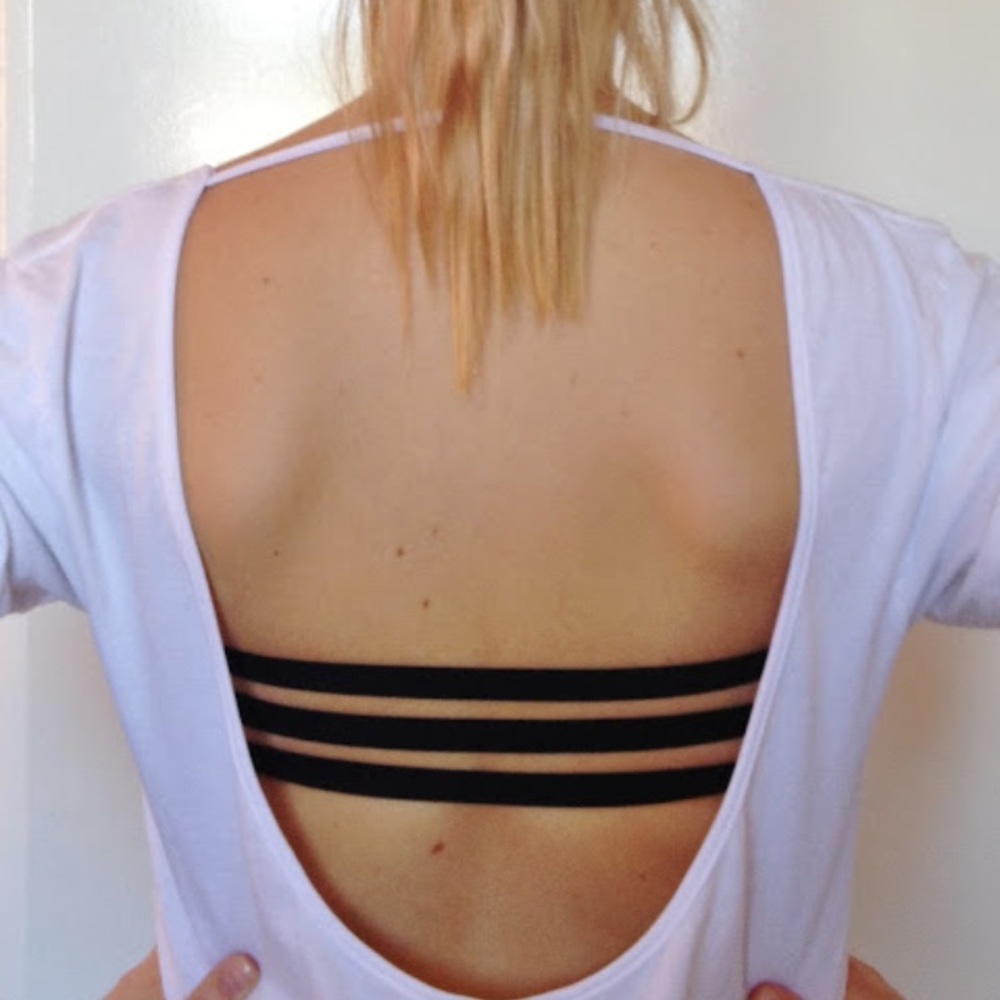 Strapless Strappy-Back Bra