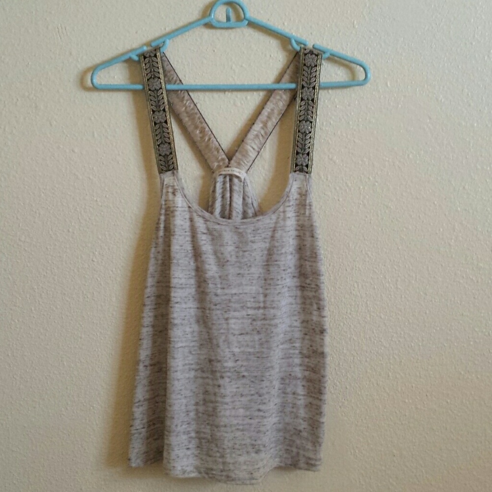 Light Purple Back V Strap Shirt