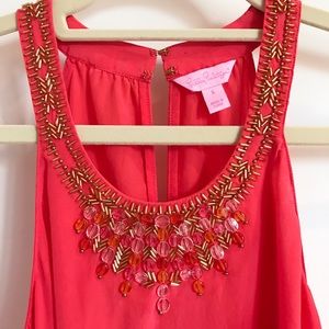 Lilly Pulitzer🌴Corsica Beaded Halter Top