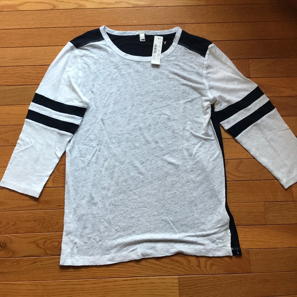 J. Crew linen top