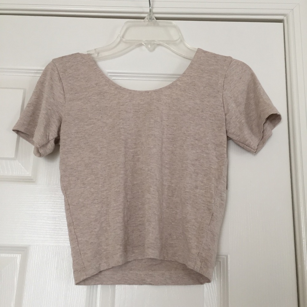 Oatmeal Crop Top