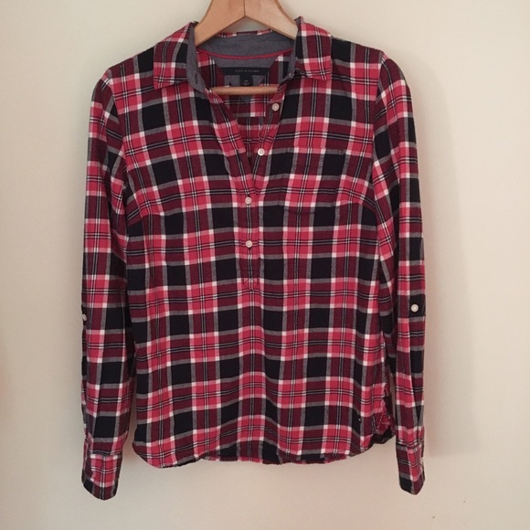 Tommy Hilfiger Plaid Shirt - Picture 2 of 4