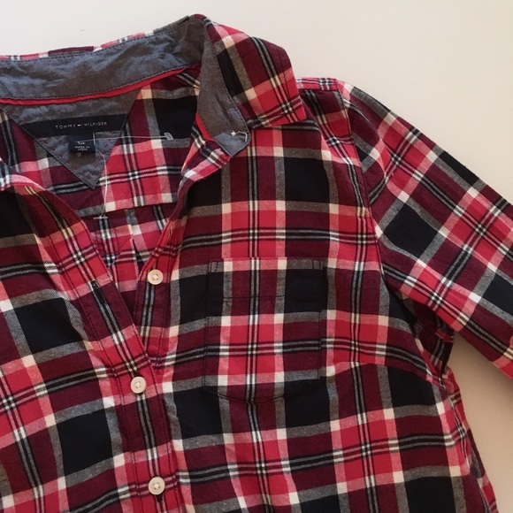 Tommy Hilfiger Plaid Shirt - Picture 3 of 4