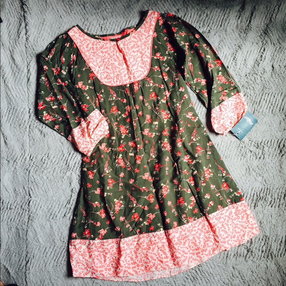 🎉HP 7/9🎉 NWT 🍀Lucky Brand Boho dress