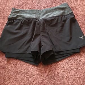 Size XS MPG running shorts