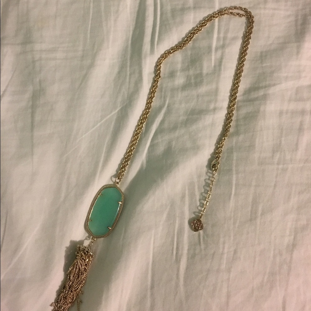 Kendra Scott Rayne Necklace in Chalcedony